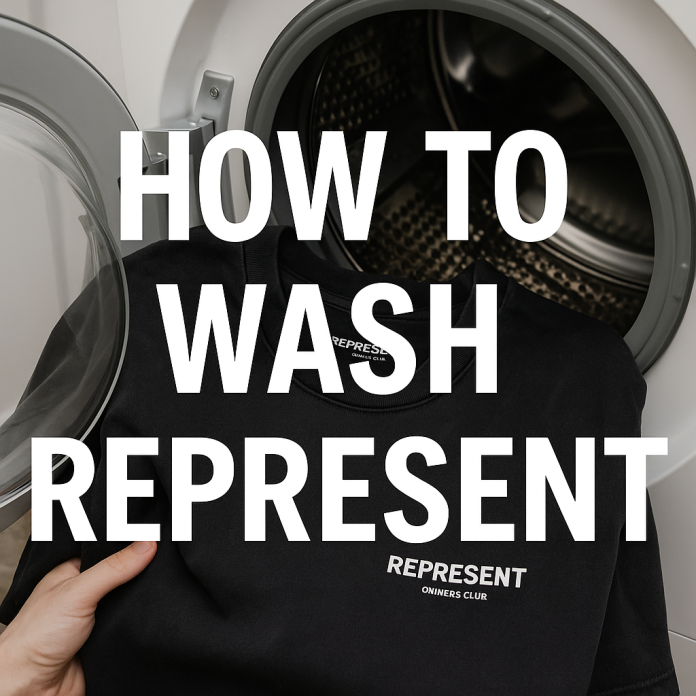 Washing & Caring for Your Represent T Shirt Properly